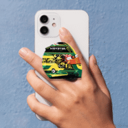 Oscar Piastri Australian GP Helmet 2025 Phone Grip F1 inspired design