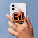 Oscar Piastri OP81 2025 Phone Grip F1 helmet inspired design