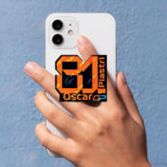 Oscar Piastri OP81 2025 Phone Grip F1 helmet inspired design
