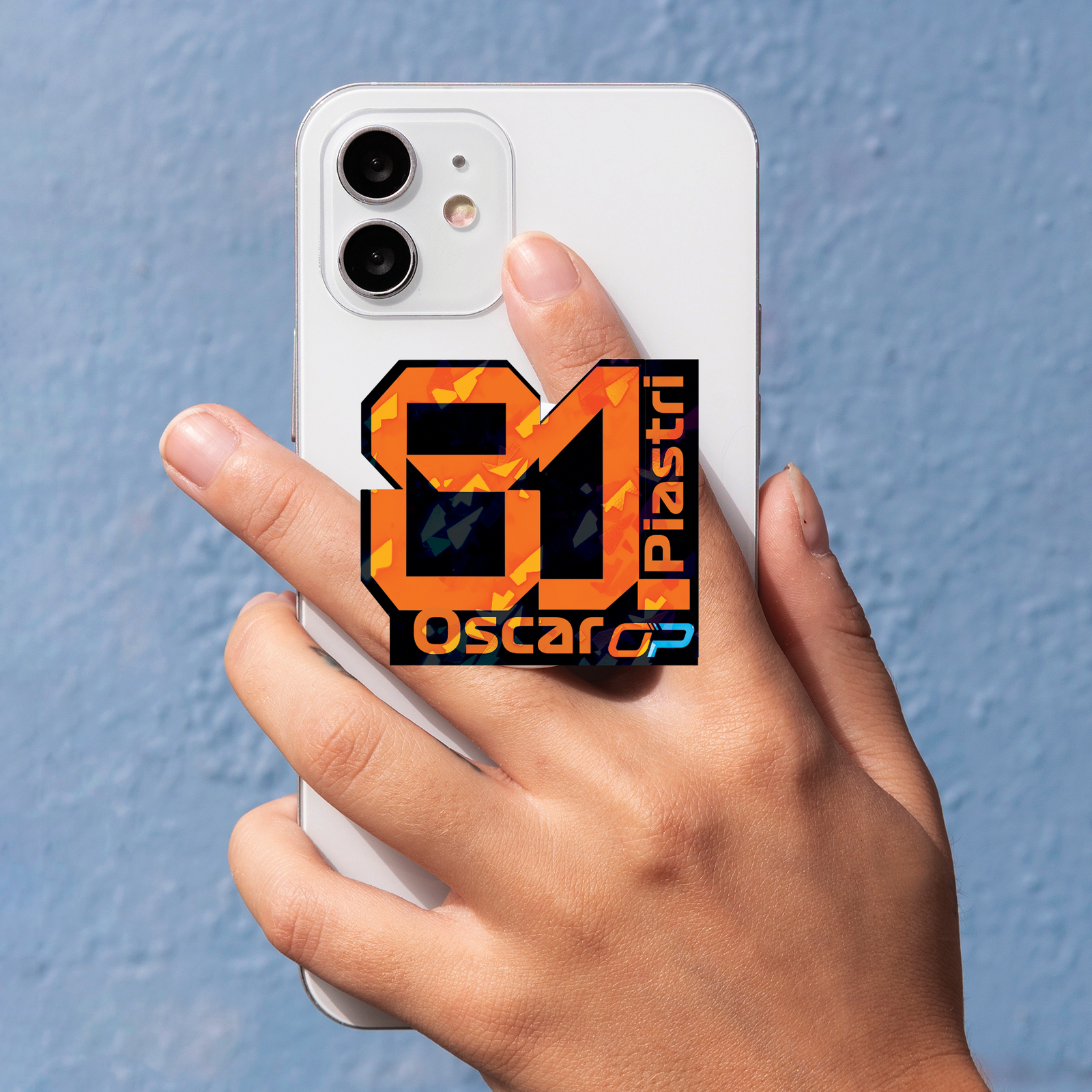 oscar piastri 1 Oscar Piastri OP81 2025 Phone Grip F1 helmet inspired design