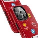 Close-up, iPhone 16 Pro (1) Charles Leclerc 2025 Monza Race Suit F1 Phone Case