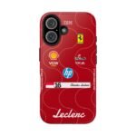 Charles Leclerc 2025 Monza Race Suit F1 Phone Case