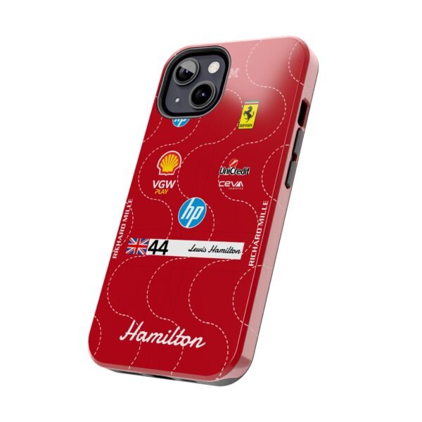 Side, iPhone 13 (2) HAM 2025 Monza Race Suit F1 Phone Case