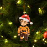 NOR 4 F1 Christmas Acrylic Ornament | McLaren Fan Gift