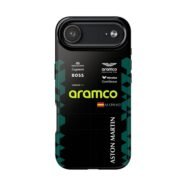 Fernando Alonso 2025 United States GP race suit inspired F1 phone case for iPhone