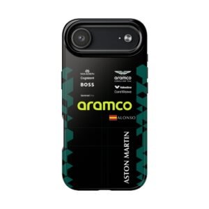 Fernando Alonso 2025 United States GP race suit inspired F1 phone case for iPhone