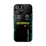 199f6a4da58 (1) Fernando Alonso 2025 United States GP race suit inspired F1 phone case for iPhone
