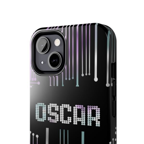 Close-up, iPhone 13 (1) Oscar Piastri United states GP Helmet 2025 F1 Phone Case