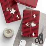 Context 1 (2) Free Ferrari F1 gift wrap design featuring Charles Leclerc and Lewis Hamilton