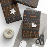 Context 1 (6) Printable Formula 1 gift wrapping paper with holiday ugly sweater design