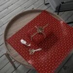 Free Ferrari F1 gift wrap design featuring Charles Leclerc and Lewis Hamilton