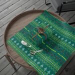 Context 2 (5) Printable Formula 1 gift wrapping paper with holiday ugly sweater design