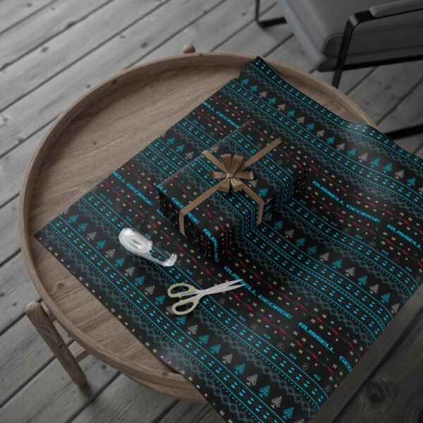 Context 2 (7) Printable Formula 1 gift wrapping paper with holiday ugly sweater design