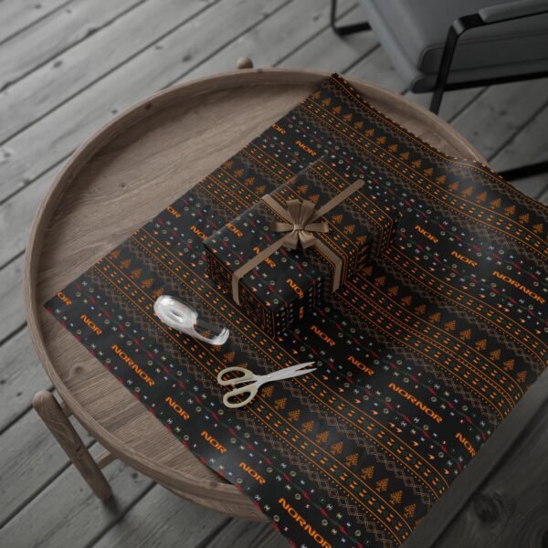 Context 2 (8) Printable Formula 1 gift wrapping paper with holiday ugly sweater design