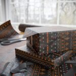 Context 4 (4) Printable Formula 1 gift wrapping paper with holiday ugly sweater design