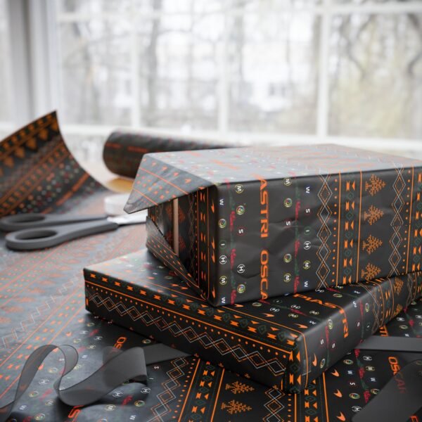 Context 4 (4) Printable Formula 1 gift wrapping paper with holiday ugly sweater design