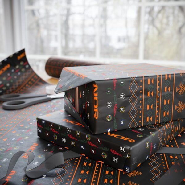 Context 4 (5) Printable Formula 1 gift wrapping paper with holiday ugly sweater design