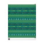Front (45) Printable Formula 1 gift wrapping paper with holiday ugly sweater design