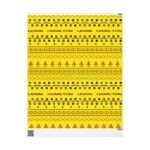 Front (46) Free Ugly Sweater Ferrari F1 gift wrap design featuring Charles Leclerc and Lewis Hamilton