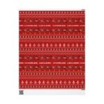 Front (46) Printable Formula 1 gift wrapping paper with holiday ugly sweater design