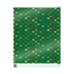 Front (94) Free Ferrari F1 gift wrap design featuring Charles Leclerc and Lewis Hamilton