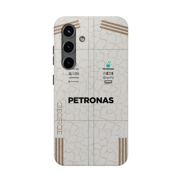 Front, Samsung Galaxy S24 (2) George Russell GR63 US GP 2025 Race Suit Phone Case