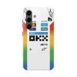 Front, Samsung Galaxy S24 Oscar Piastri US Texas GP 2025 Race Suit inspired phone case for iPhone and Samsung