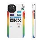 Front and Side, iPhone 14 NOR F1 United states GP Race Suit 2025 f1 Phone Case