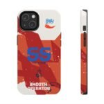 Front and Side, iPhone 14 (3) Carlos Sainz Williams F1 Mexico GP 2025 Helmet Inspired Phone Case
