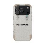 Front, iPhone 17 Pro (2) George Russell GR63 US GP 2025 Race Suit Phone Case