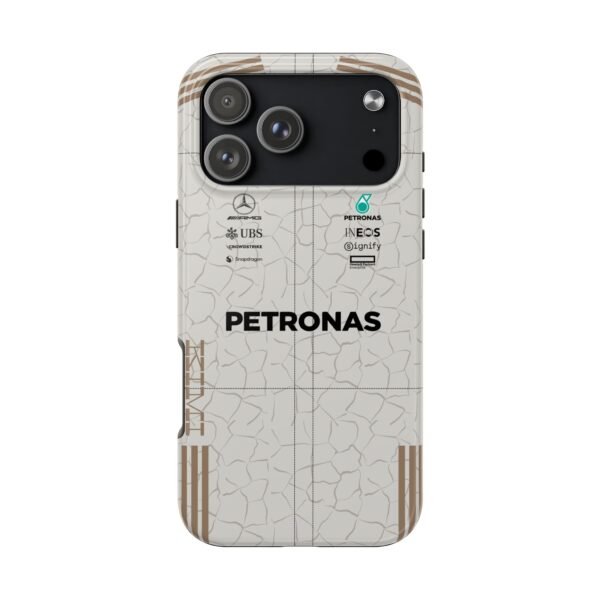 Front, iPhone 17 Pro Max (3) Kimi Antonelli KA12 US GP 2025 Race Suit Phone Case