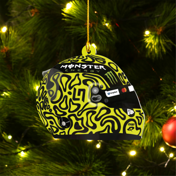 MOCKUP_2 Sided Plastic Custom shaped ornament Original NOR 4 F1 Christmas Acrylic Ornament | McLaren Fan Gift