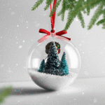 Carlos Sainz F1 Christmas Bauble Ornament