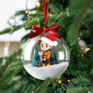 Oscar Piastri F1 Christmas Bauble Ornament | McLaren Fan Gift