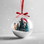 Mockup Clear Plastic Christmas Bauble (2)