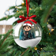 Kimi Antonelli F1 christmas bauble ornament