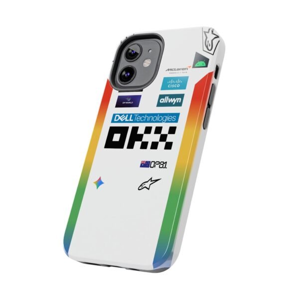Side, iPhone 12 Mini Oscar Piastri United states GP Race Suit 2025 f1 Phone Case