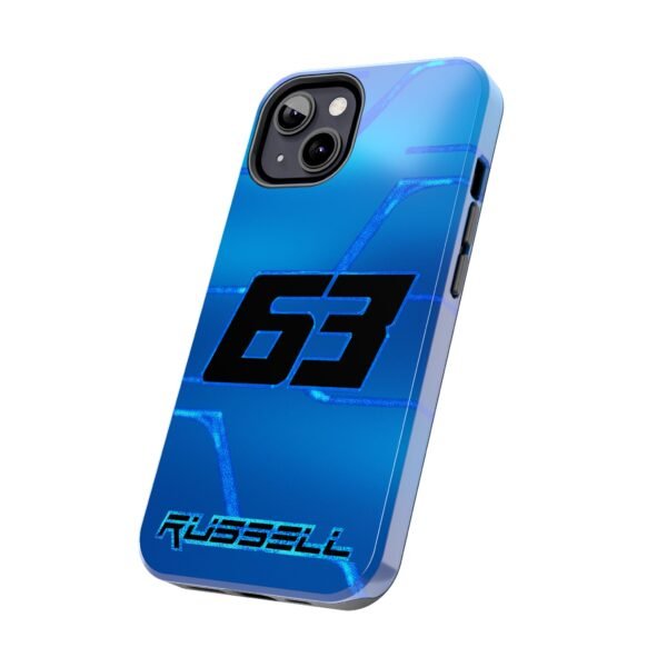 Side, iPhone 13 George Russell Singapore GP Phone Case for iPhone and Samsung Devices