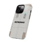 Side, iPhone 13 Pro (1) George Russell GR63 US GP 2025 Race Suit Phone Case
