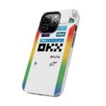Side, iPhone 13 Pro NOR F1 United states GP Race Suit 2025 f1 Phone Case