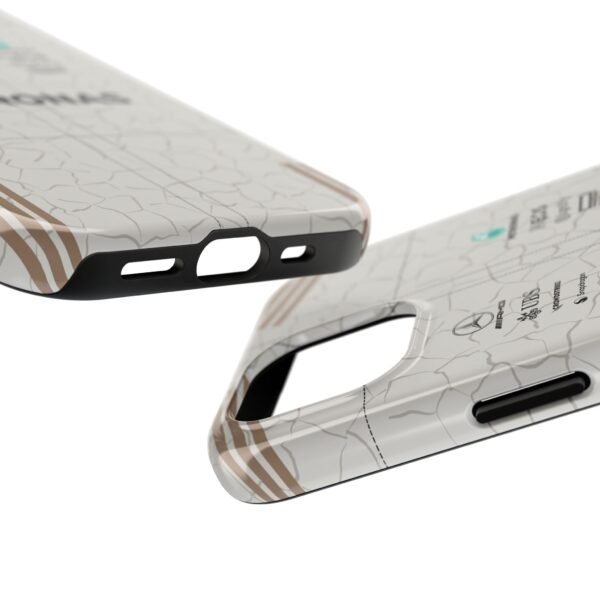 iPhone 15 (4) George Russell GR63 US GP 2025 Race Suit Phone Case