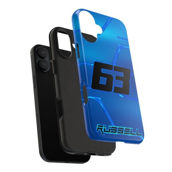 iPhone 16 Plus George Russell Singapore GP Phone Case for iPhone and Samsung Devices