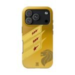 HAM F1 Singapore GP 2025 Racing Helmet Inspired Tough Phone Case