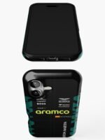 work-175111432-iphone-magsafe-tough-case (1) Fernando Alonso 2025 United States GP race suit inspired F1 phone case for iPhone