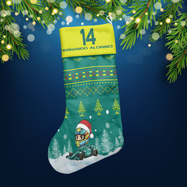 2 Carlos Sainz Christmas Stocking 2025 for F1 Fans