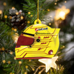 20 HAM F1 LH44 Christmas Acrylic Ornament | Ferrari Fan Gift