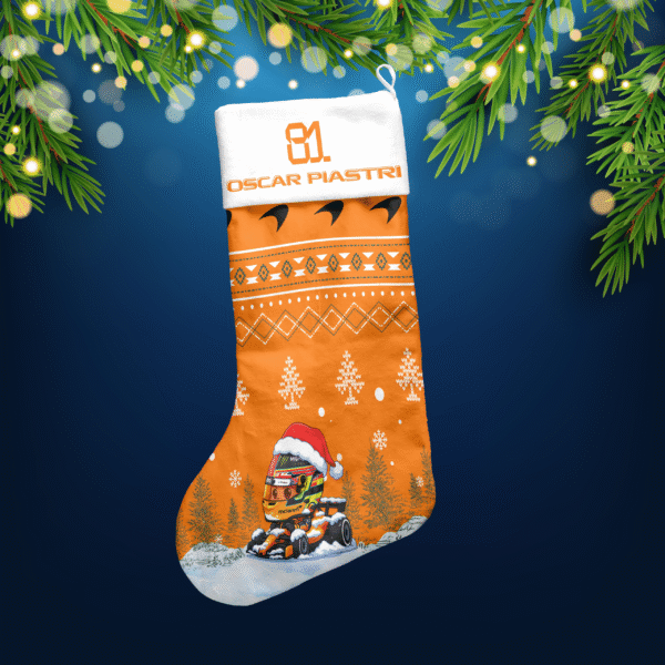 23 Oscar Piastri Christmas Stocking 2025 for F1 Fans
