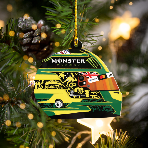 26 Oscar Piastri F1 OP81 Christmas Acrylic Ornament | McLaren Fan Gift