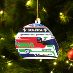 30 Kimi Antonelli F1 KA12 Christmas Acrylic Ornament | Mercedes Fan Gift
