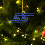 66 Carlos Sainz F1 CS55 Christmas Acrylic Ornament | F1 Fan Gift
